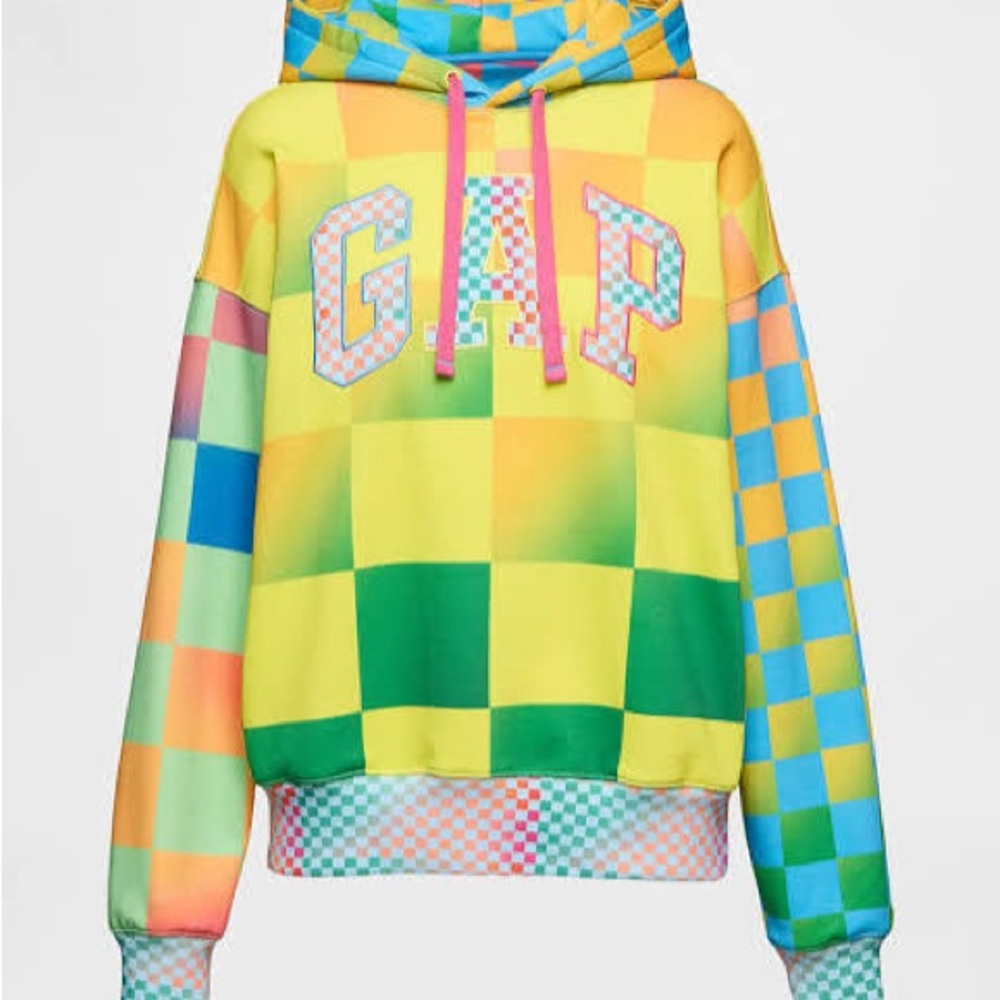 Gap × HFR Checkered Logo Hoodie by BruceGlen